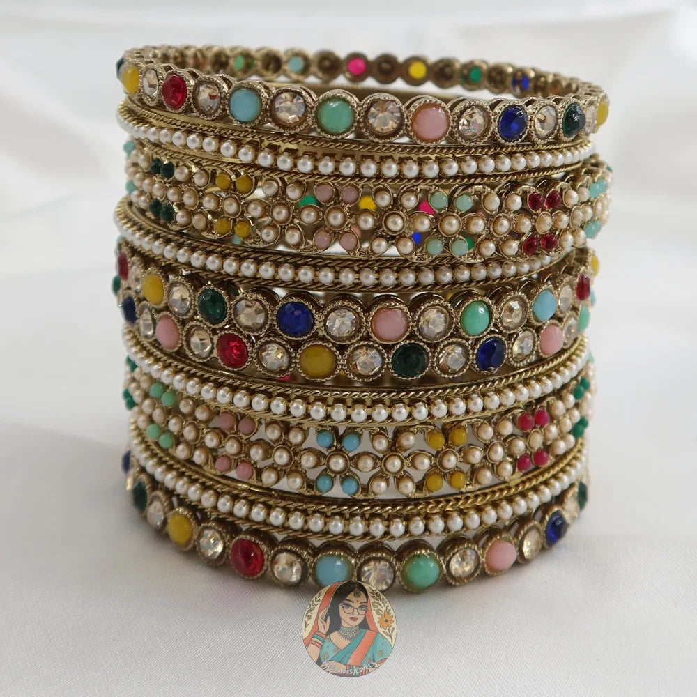 ShantiPriya Bangle Stack
