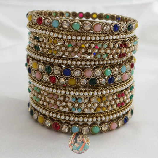 ShantiPriya Bangle Stack