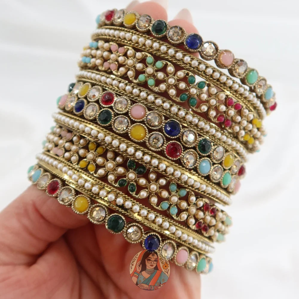 ShantiPriya Bangle Stack
