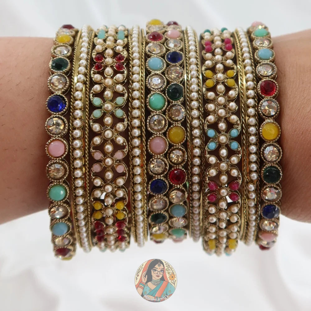 ShantiPriya Bangle Stack