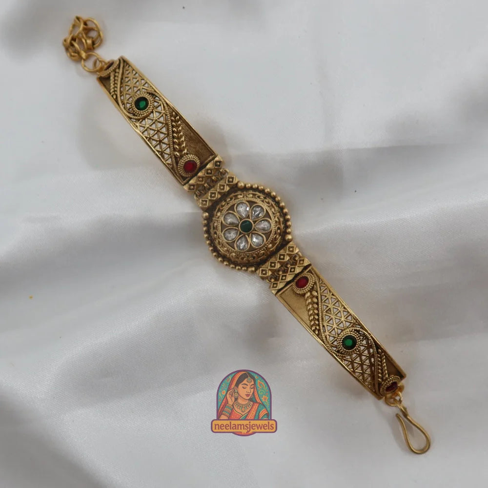 Shantipriya Bracelet (Pink & Green)