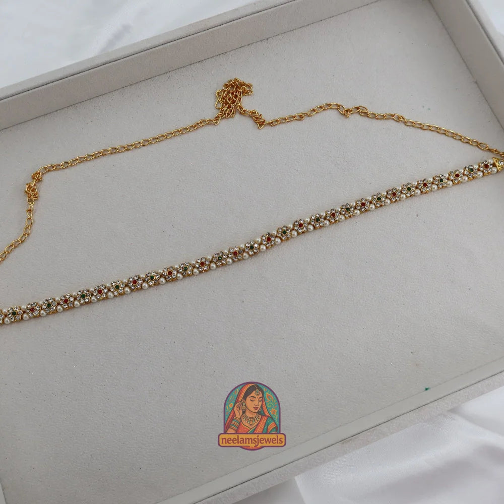 Sheila Ki Kamarbandh/Waist Chain (Red/Green)