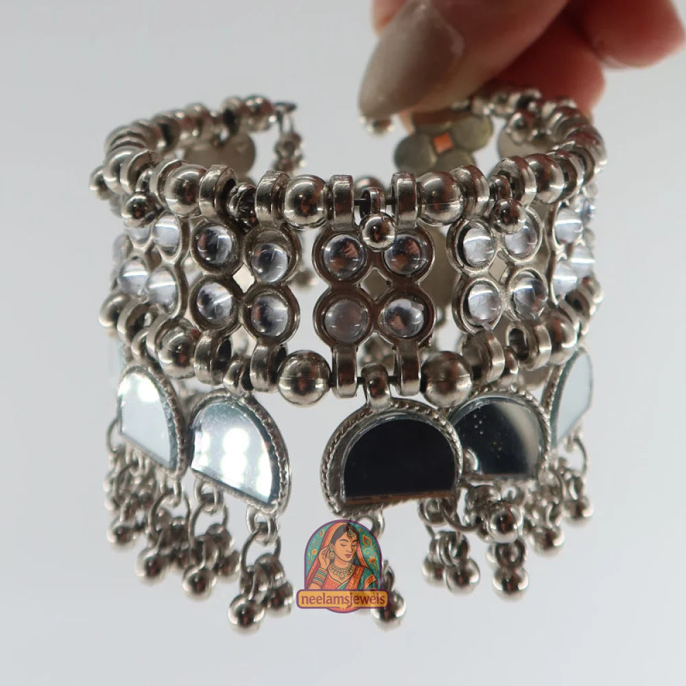Shimmer Dome Mirror Kada
