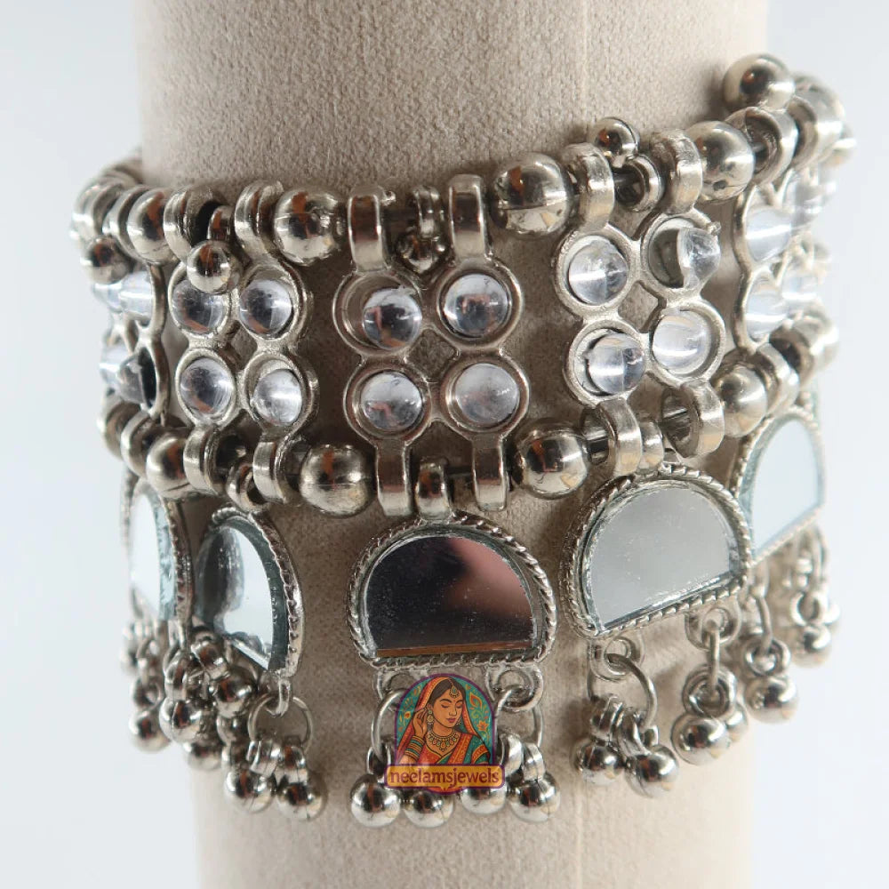 Shimmer Dome Mirror Kada