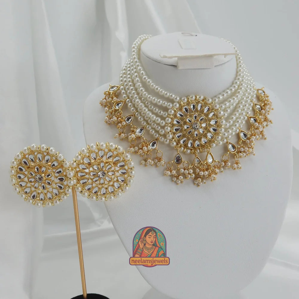 Shringar Pearl Choker Set
