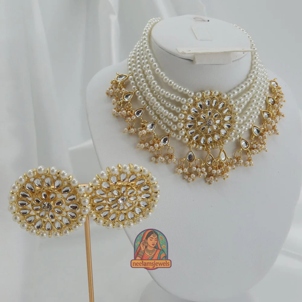 Shringar Pearl Choker Set
