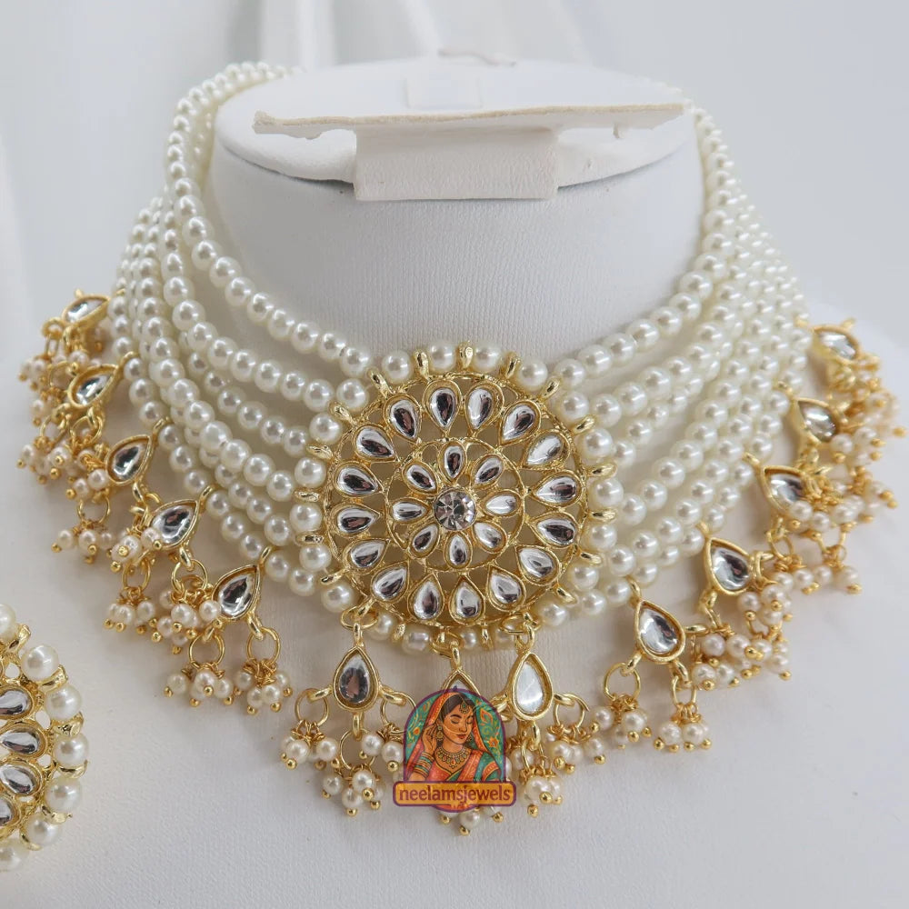 Shringar Pearl Choker Set