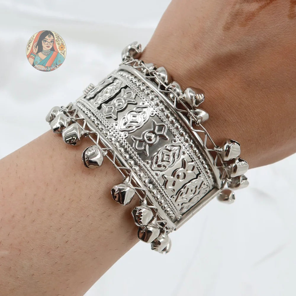 Silver Adjustable Kada