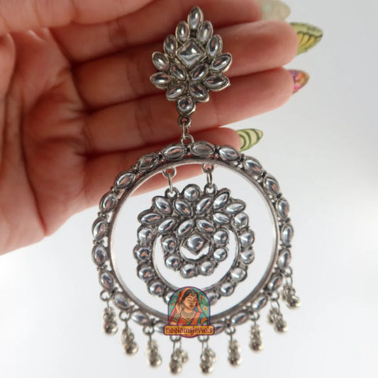 Silver Circle Chandbalis