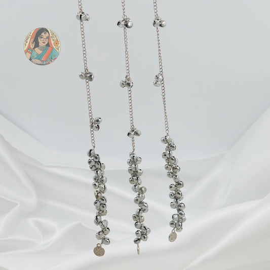 Silver Ghungroo Panjabi Paranda