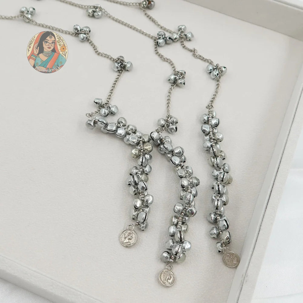Silver Ghungroo Panjabi Paranda