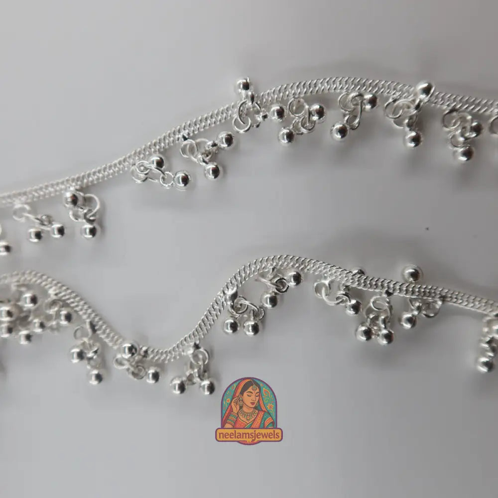 Silver Ghungroo Payal