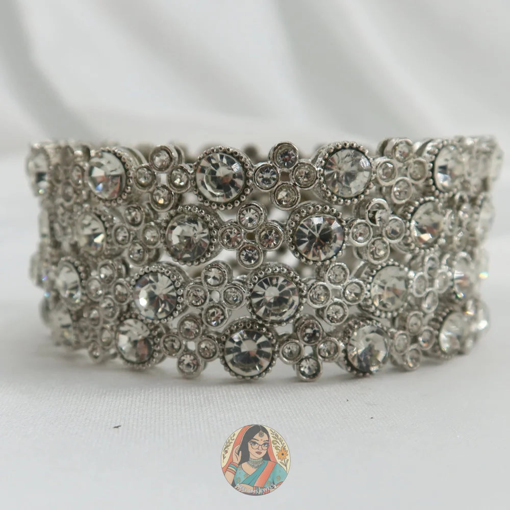 Silver Pentagon Bangles (Copy) 2.10
