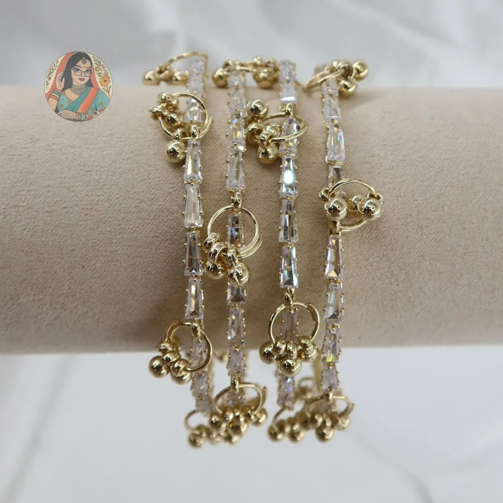 Sitara Ghungroo Mini Bangle Set (4)