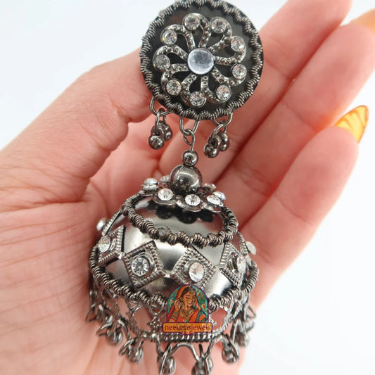 Sitara Stone Jhumkas