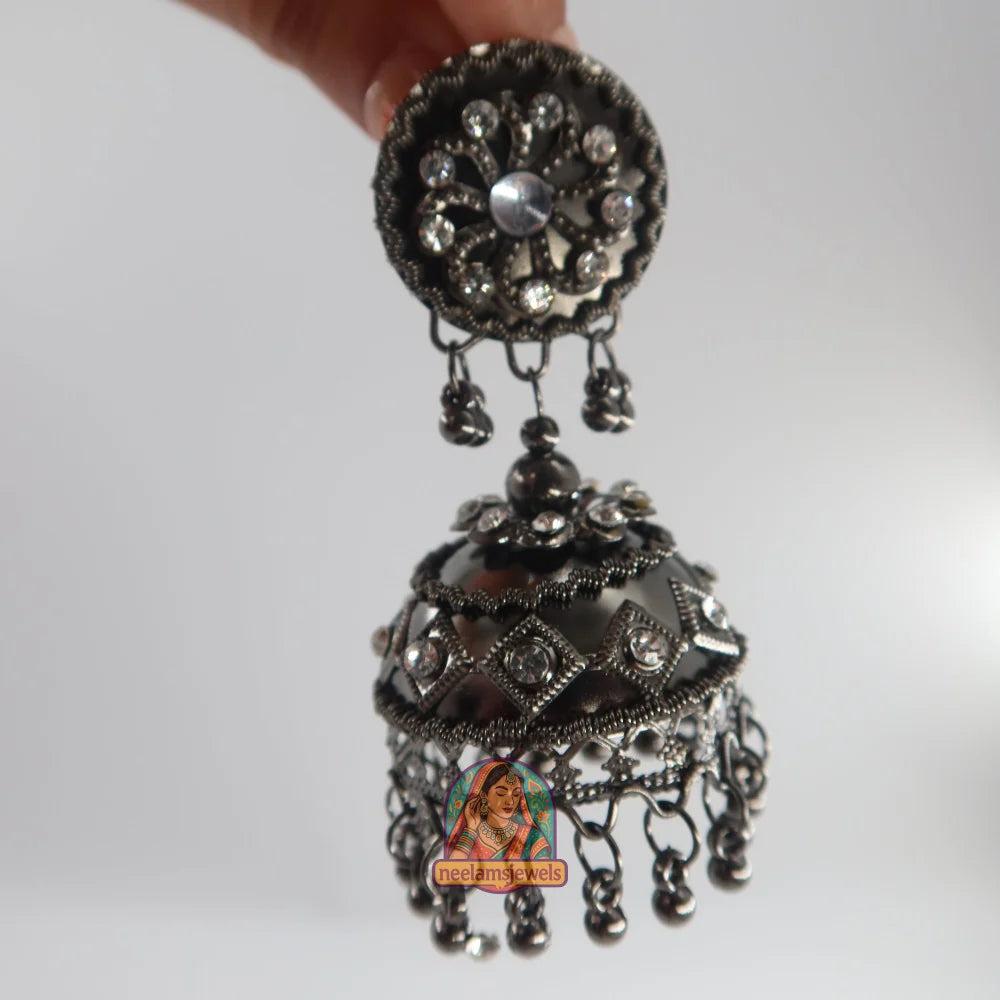 Sitara Stone Jhumkas