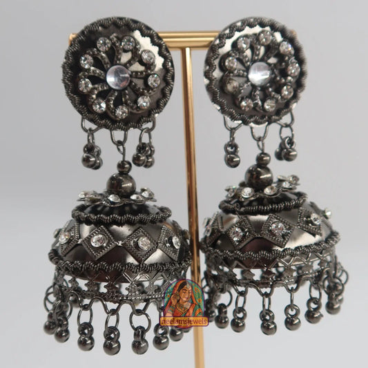 Sitara Stone Jhumkas