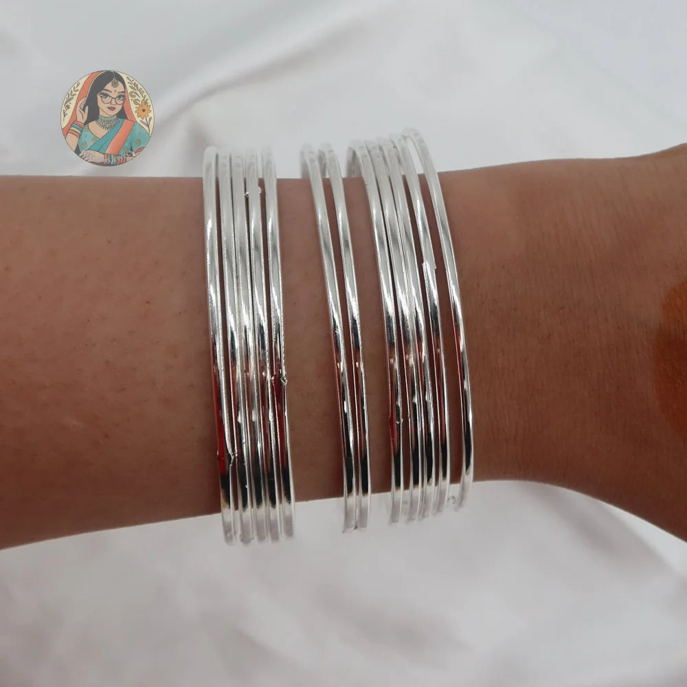 Siya Bangles (Silver)
