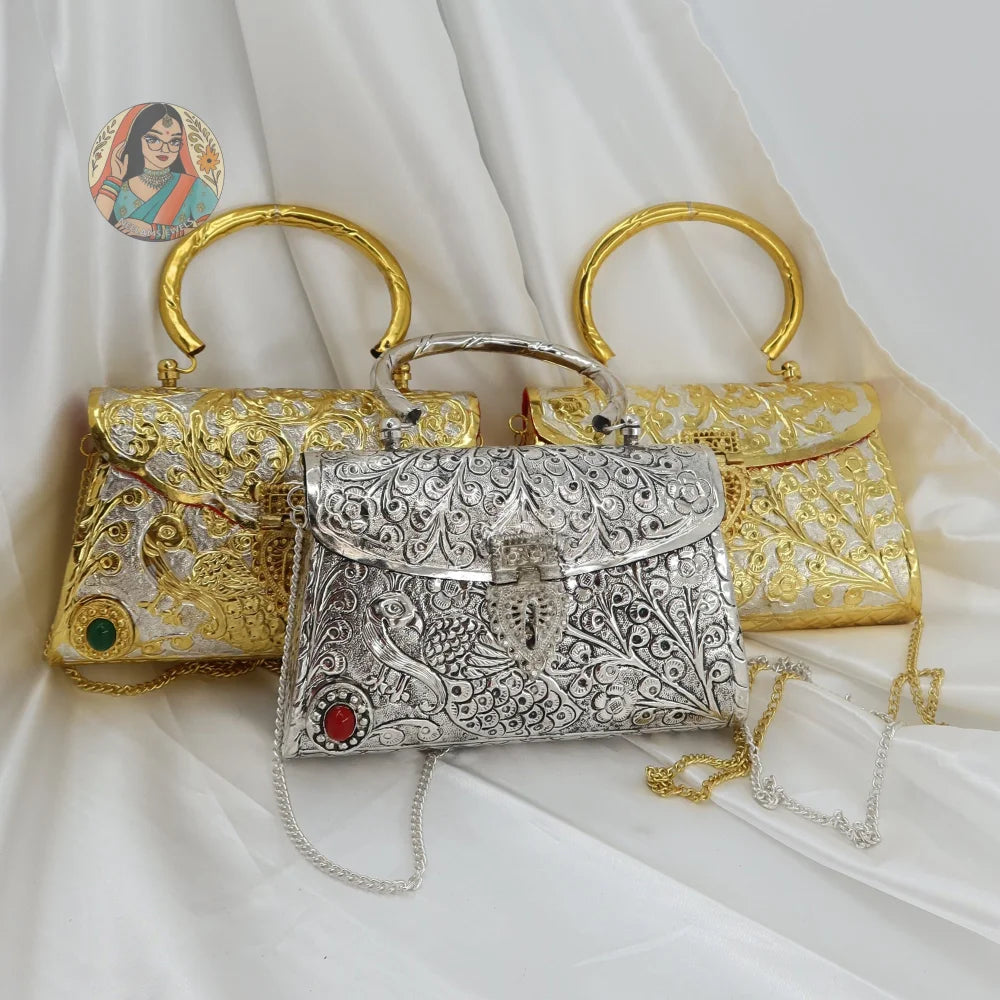 Siya - Metal Handbag