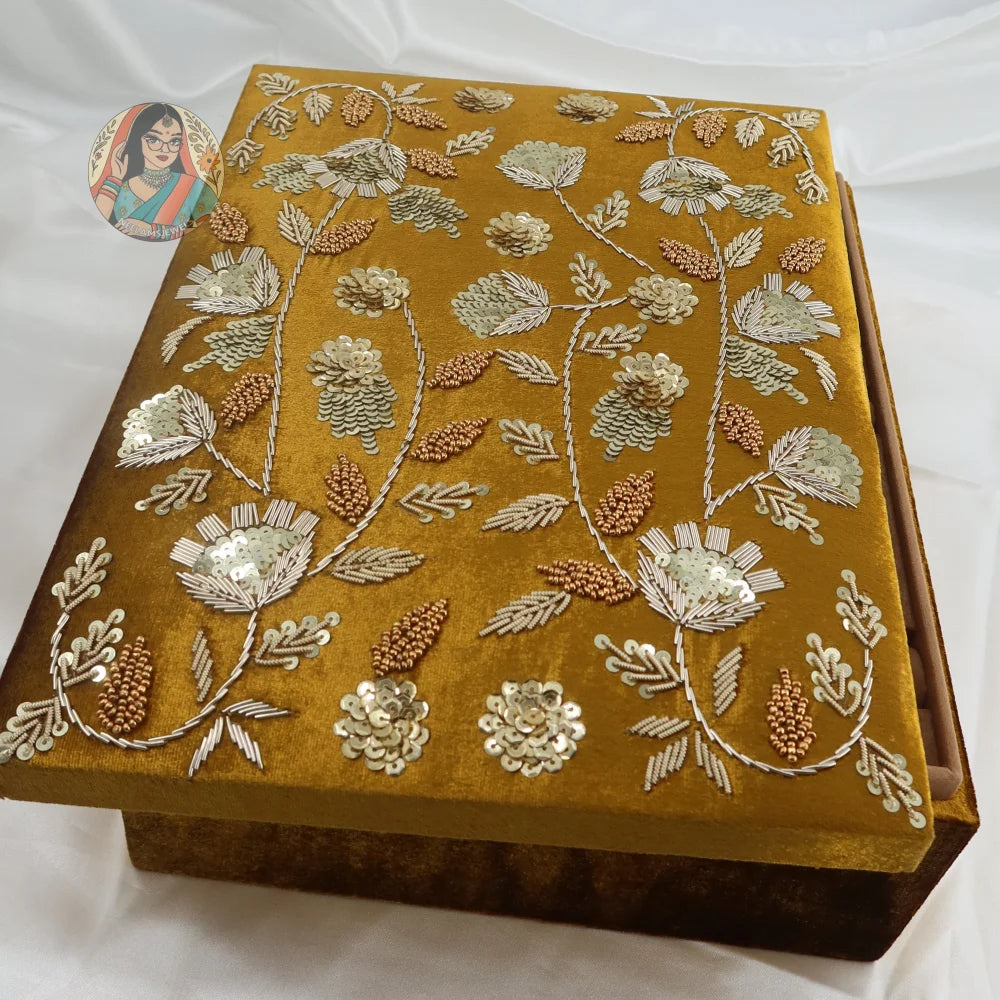 Sohni Bangle Organizer - Mustard