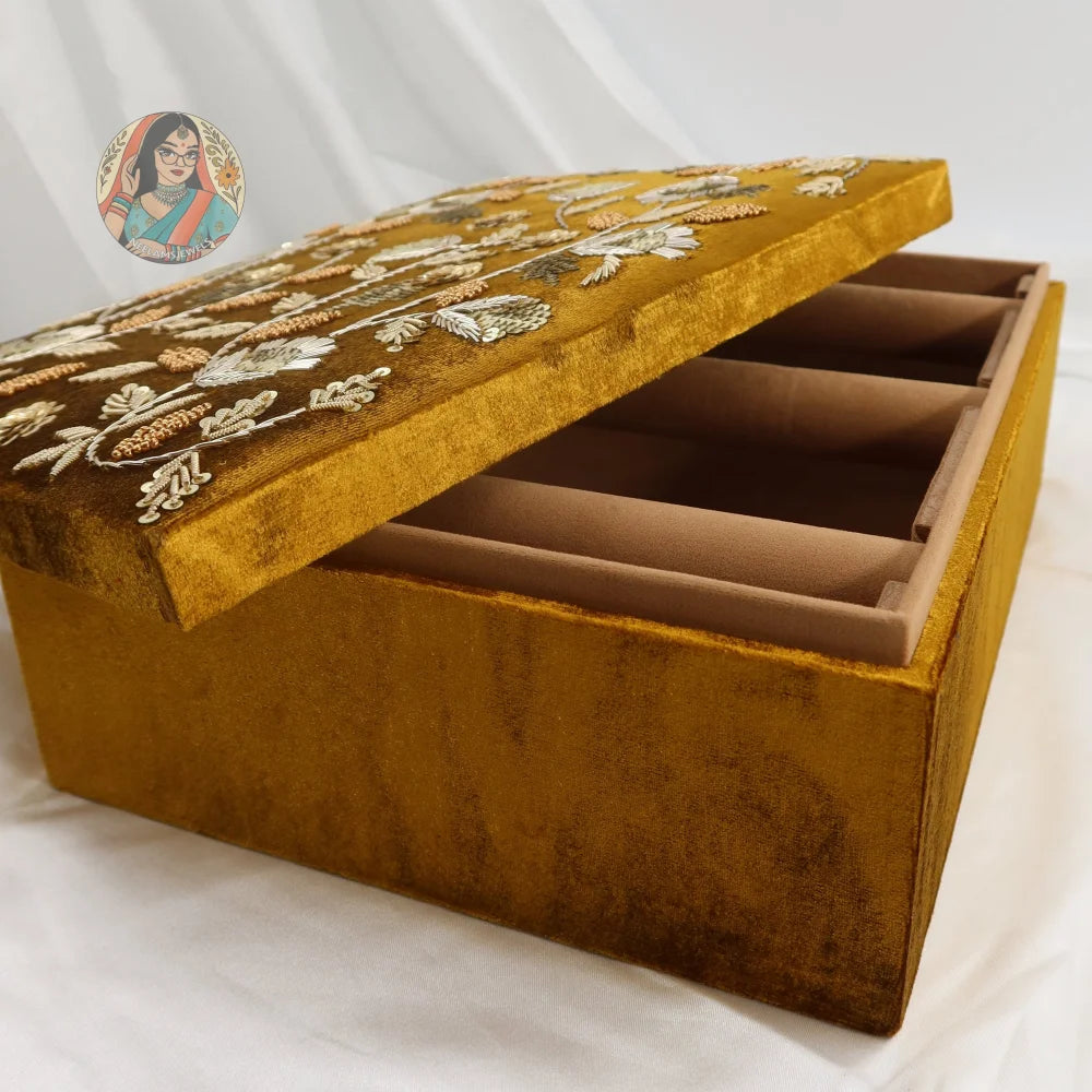 Sohni Bangle Organizer - Mustard