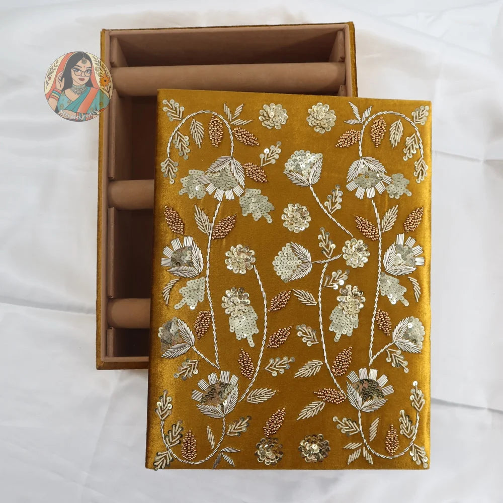 Sohni Bangle Organizer - Mustard