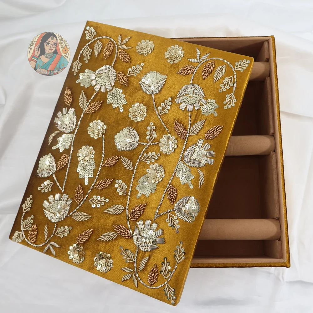 Sohni Bangle Organizer - Mustard