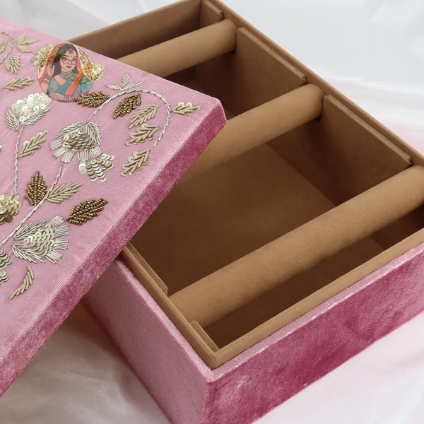 Sohni Bangle Organizer - Pink