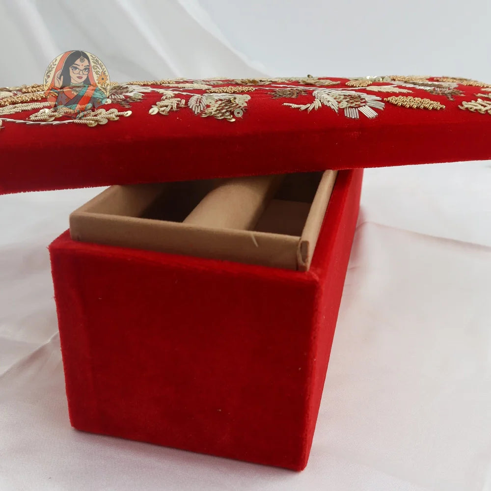 Sohni Bangle Organizer - Red