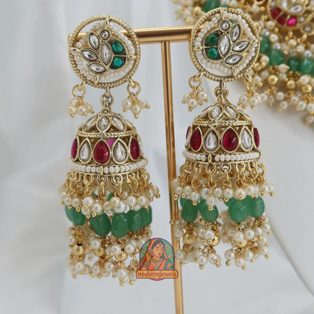 Sohniya Semi Bridal Necklace Set