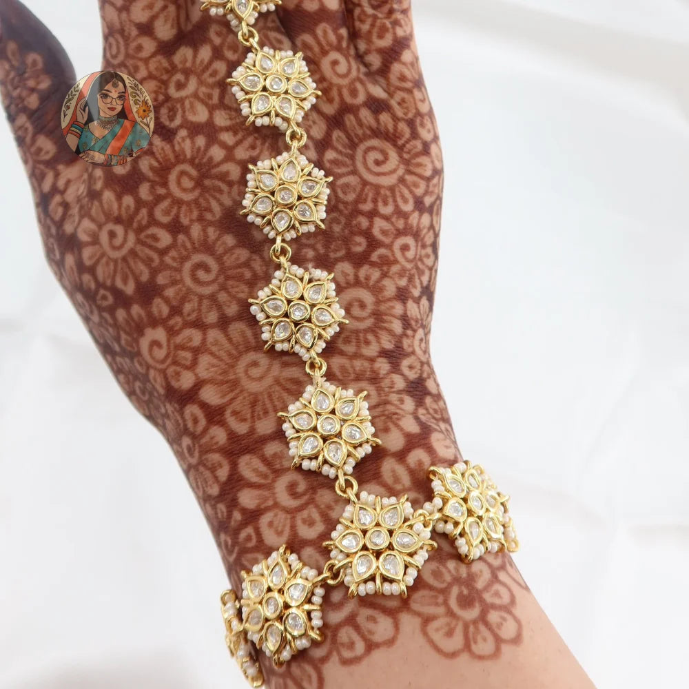 Sona AD Gold Haathphool