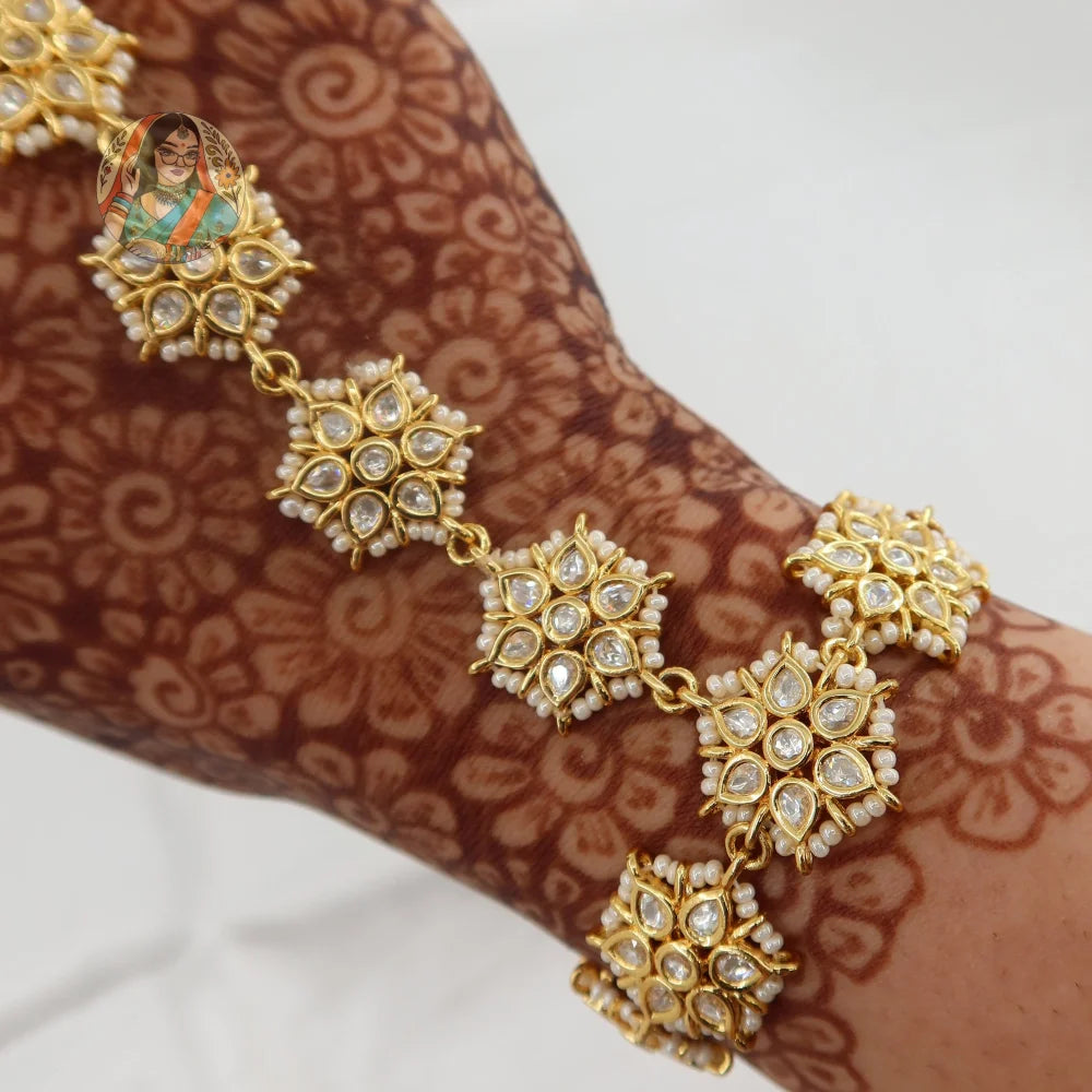 Sona AD Gold Haathphool