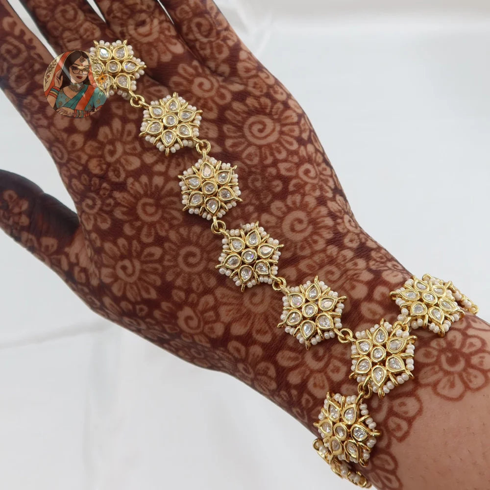 Sona AD Gold Haathphool