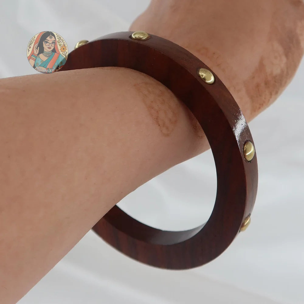 Sonya Wooden Bangle