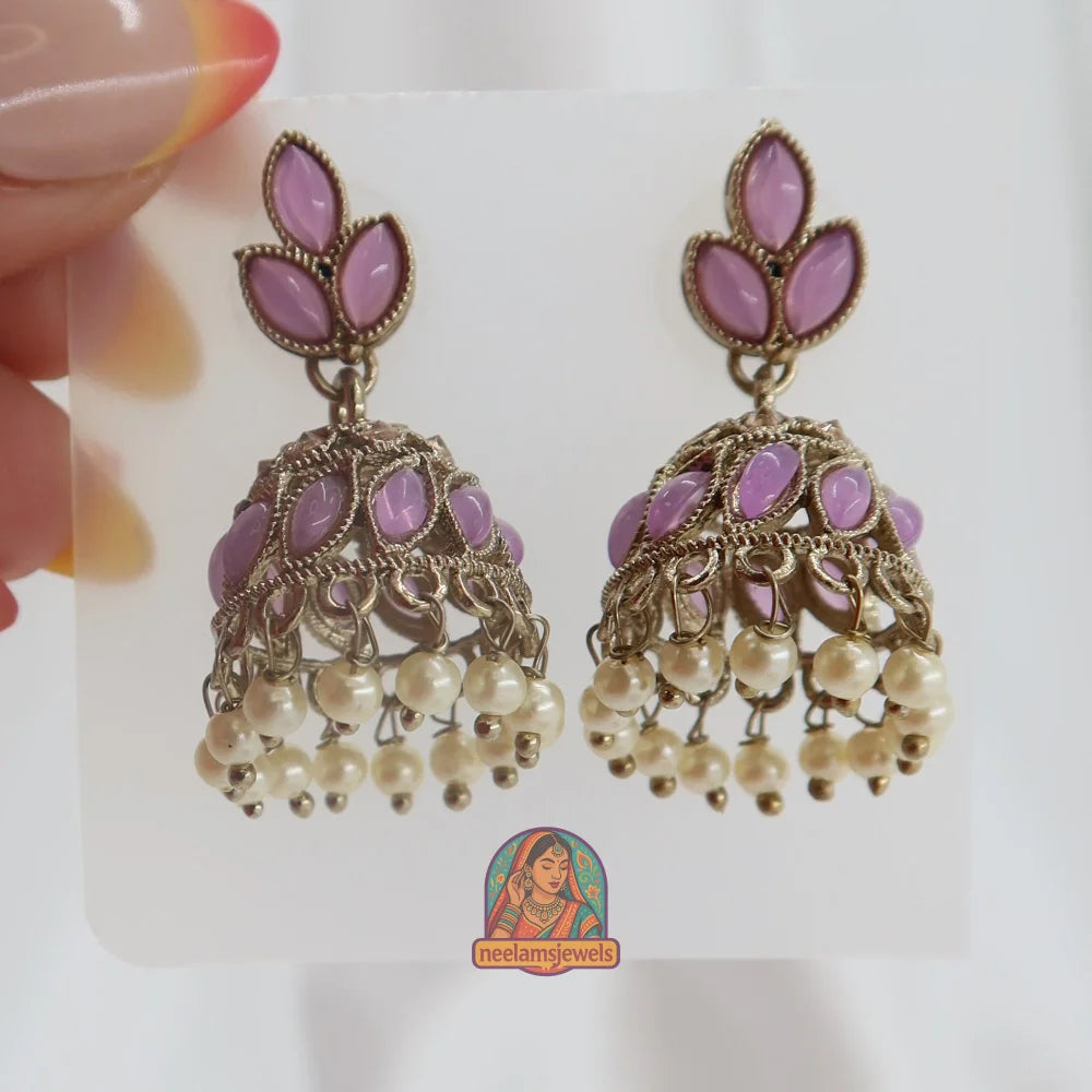 Suha Jhumki Lilac