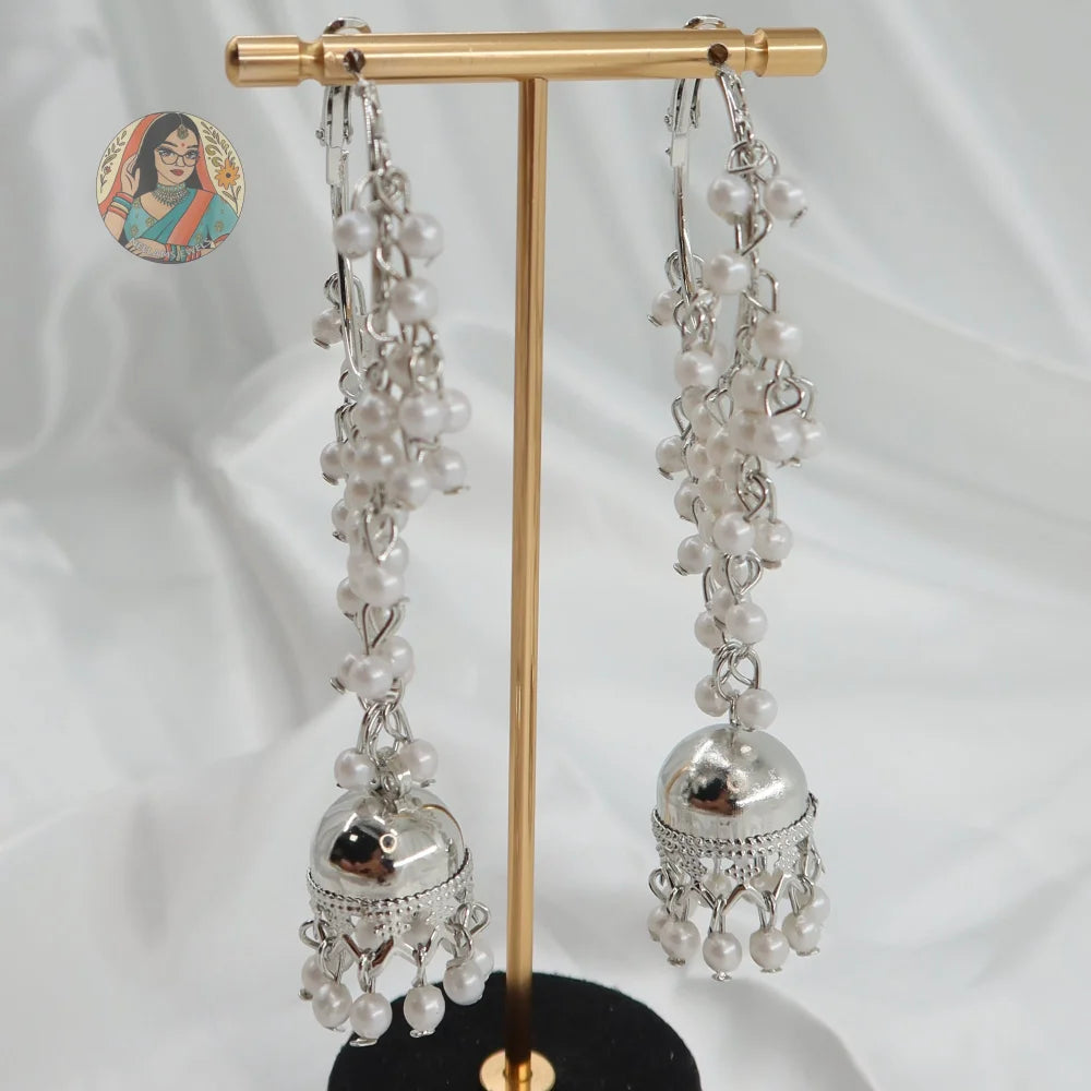 Surat Oversized Pearl Jhumke