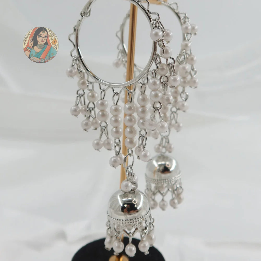 Surat Oversized Pearl Jhumke
