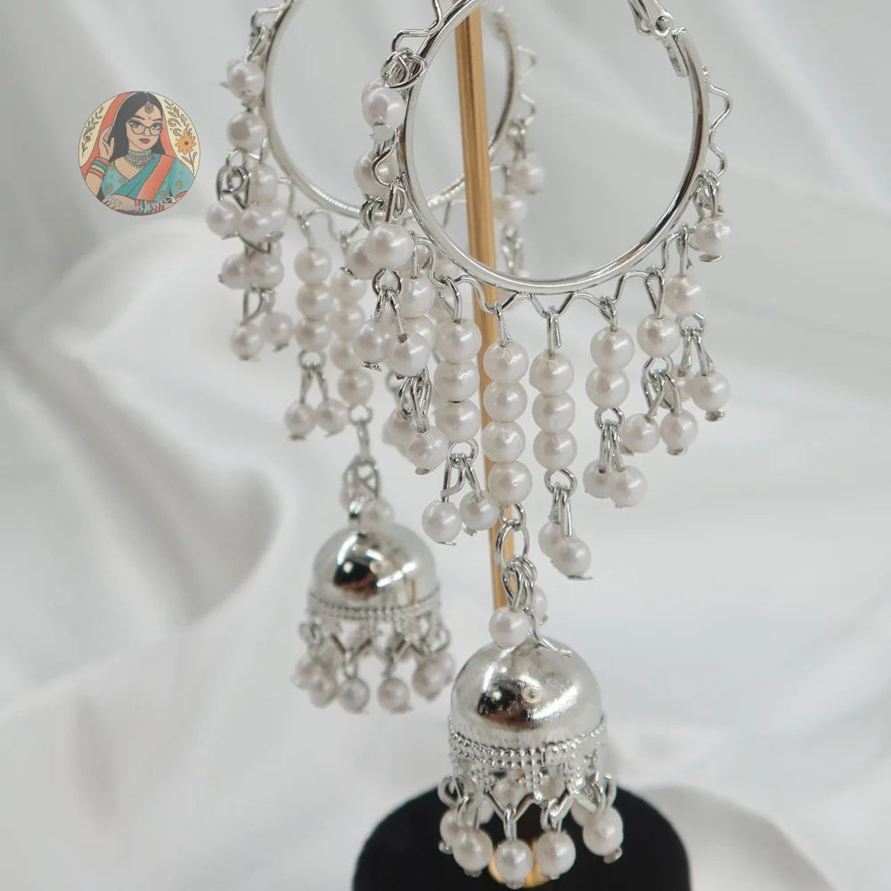 Surat Oversized Pearl Jhumke