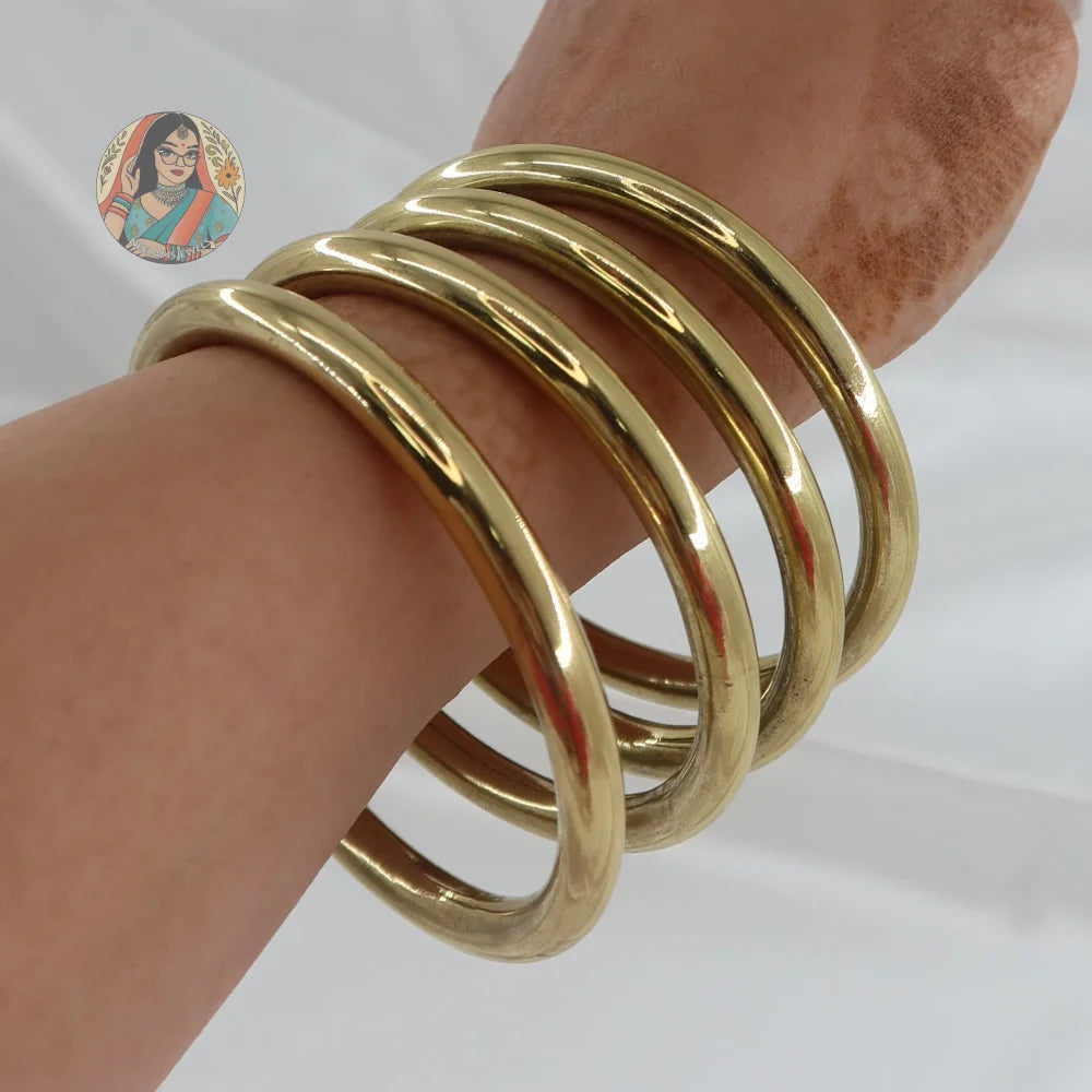 Sushmita Brass Bangle Set