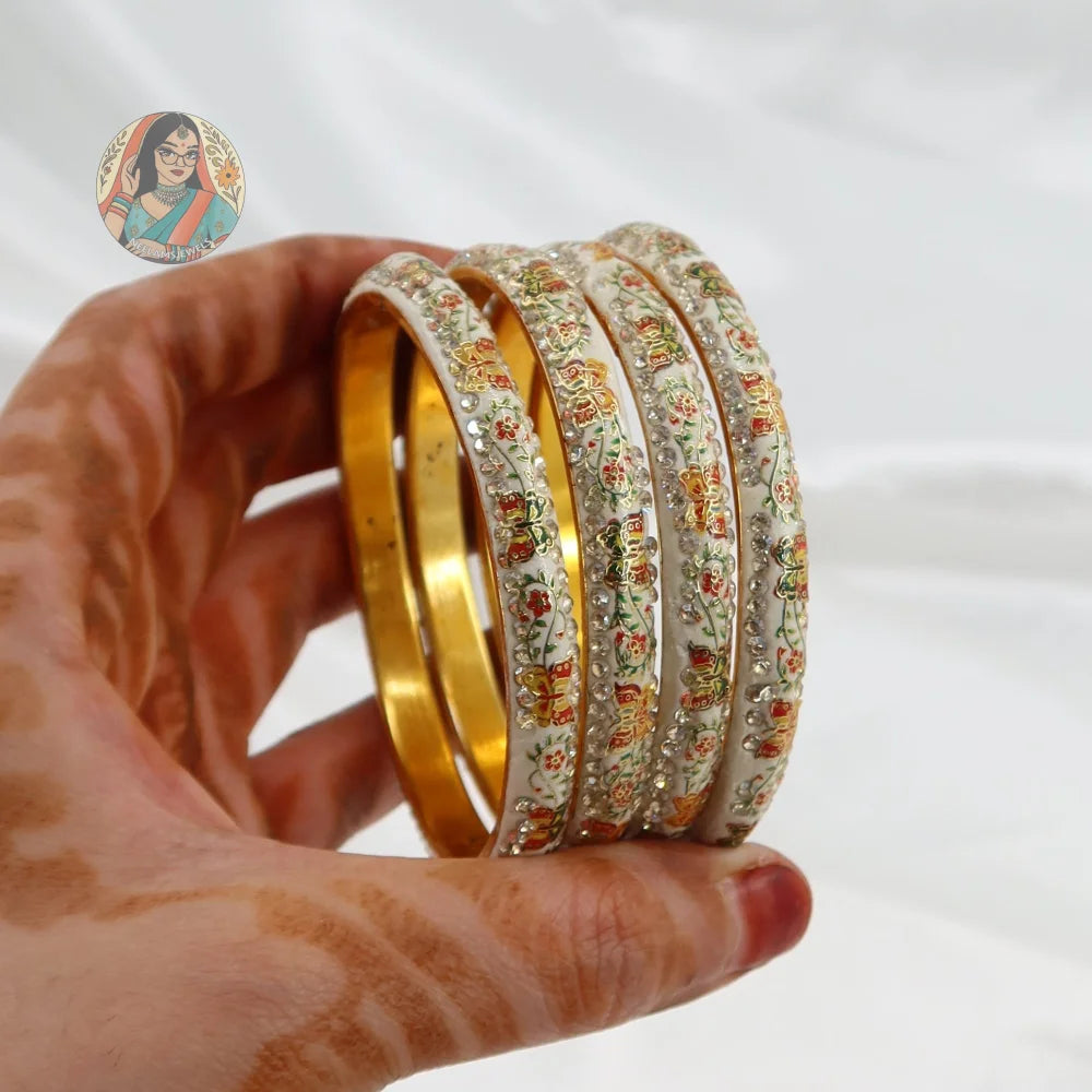 Tanvi Meenakari Bangles