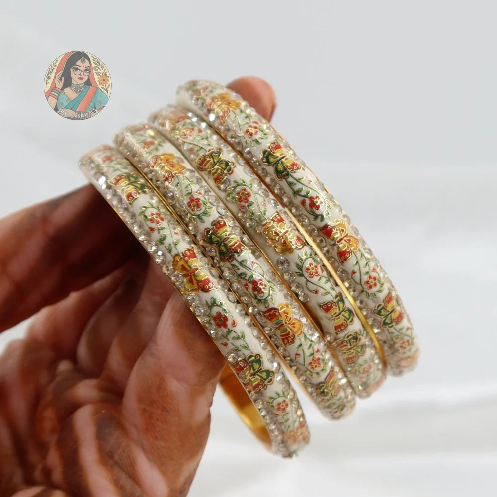 Tanvi Meenakari Bangles