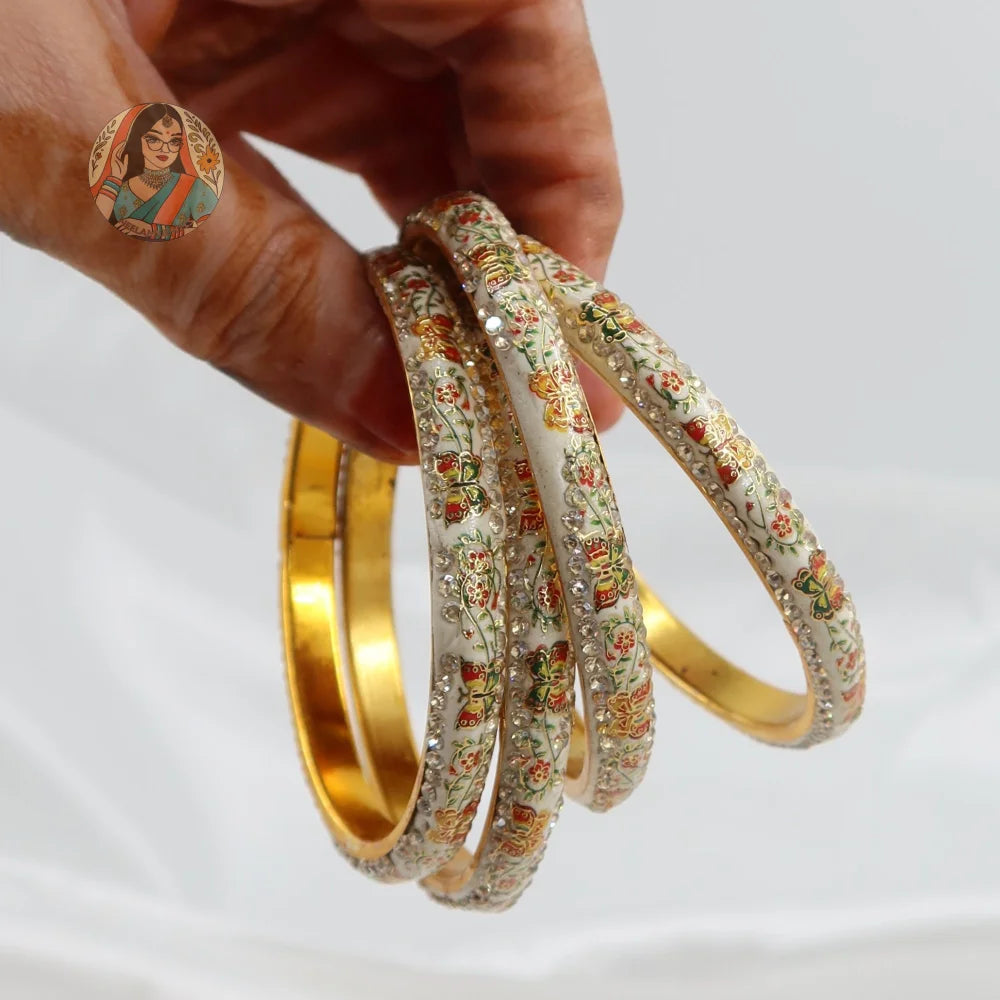Tanvi Meenakari Bangles