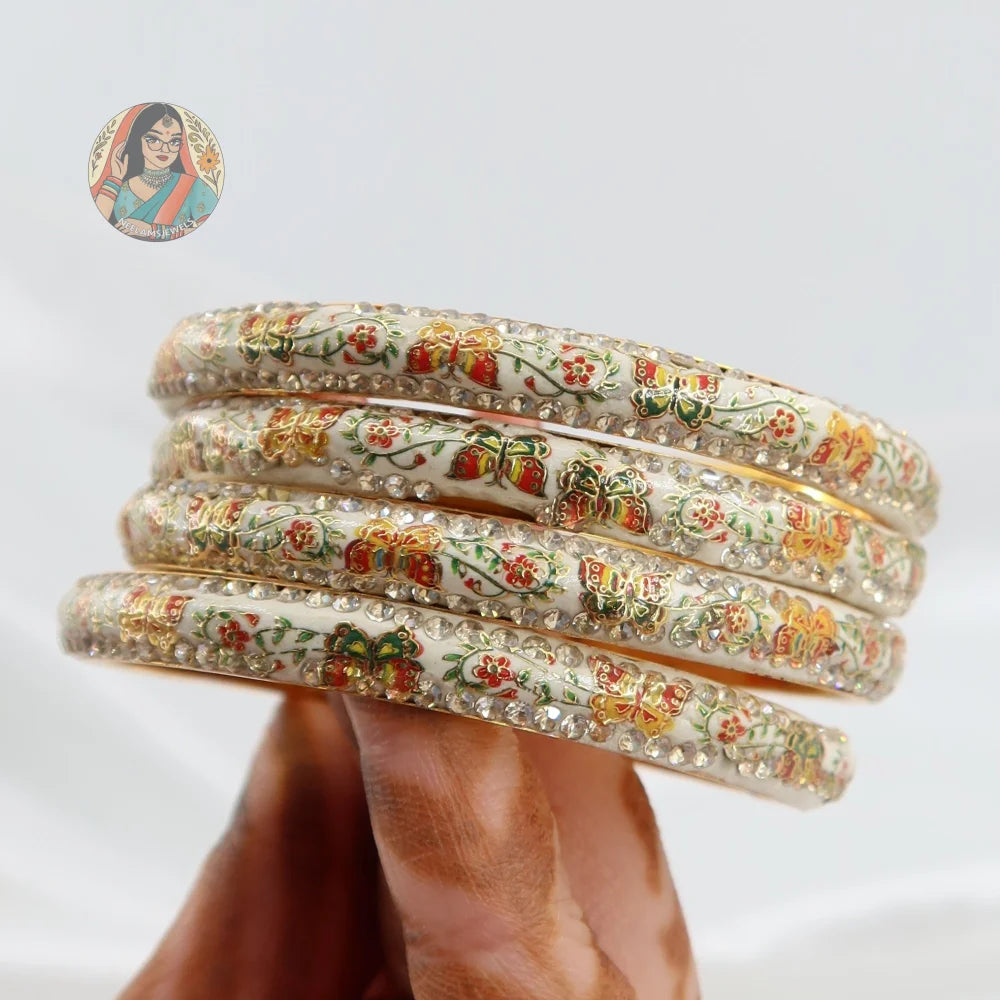 Tanvi Meenakari Bangles