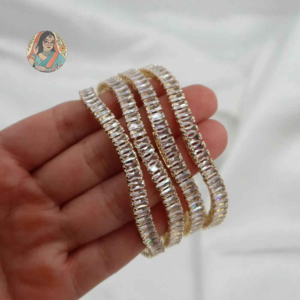 Tidal Wave Bangles (Gold)
