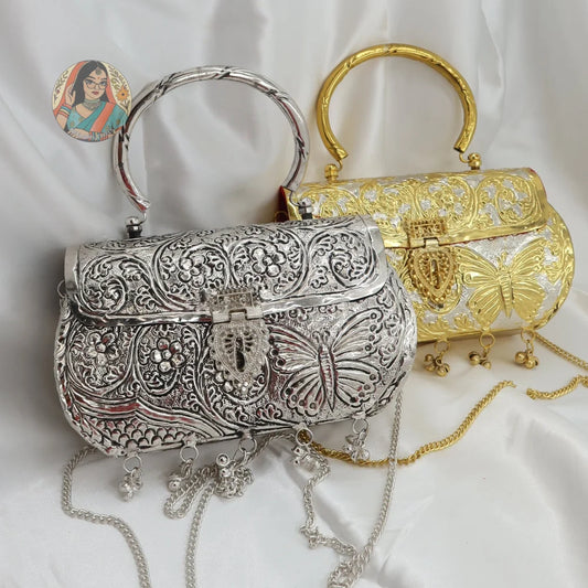 Titli - Metal Handbag