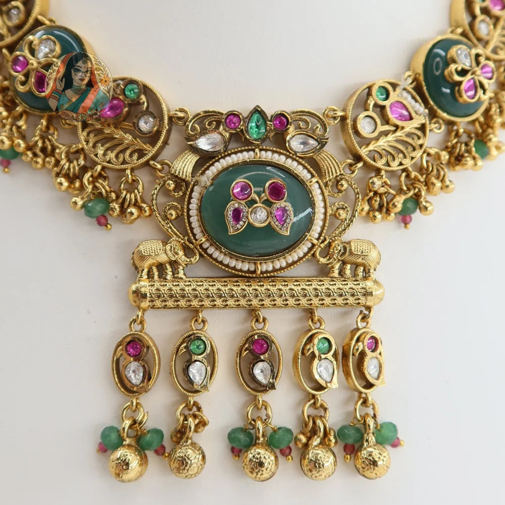 Usha Heritage Necklace Set