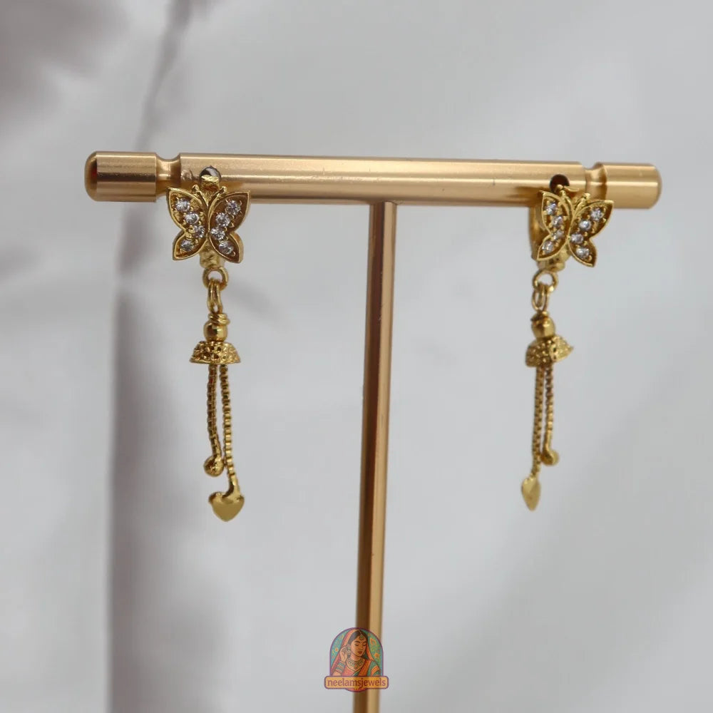 Vanshi Butterfly Hoops