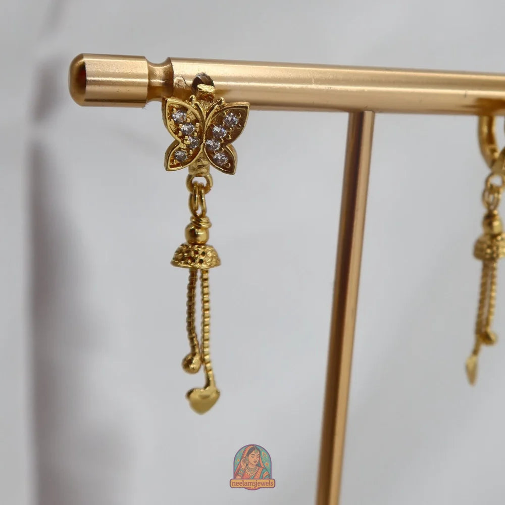 Vanshi Butterfly Hoops
