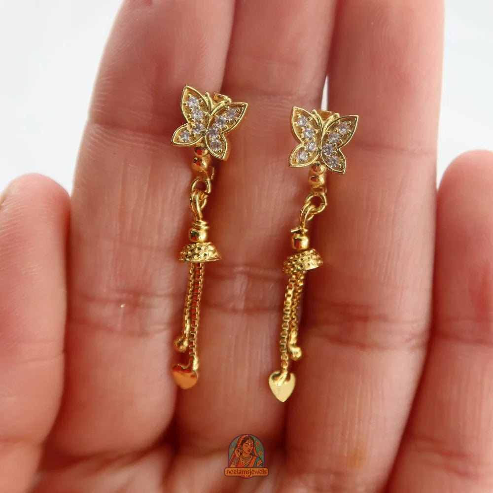 Vanshi Butterfly Hoops