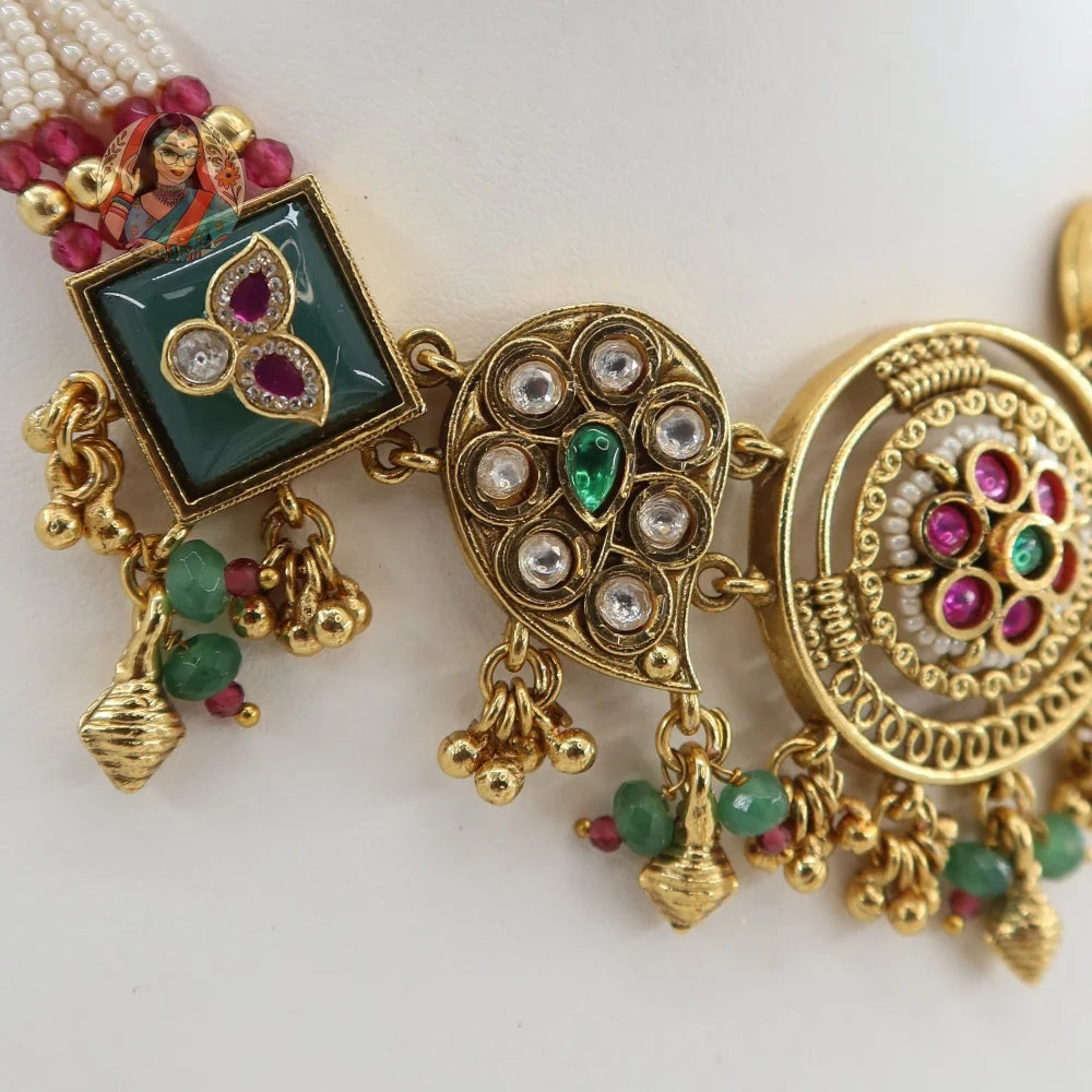 Varsha Heritage Necklace Set